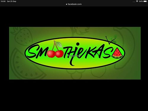 Smoothiekas logo at Smoothiekaša in Zagreb