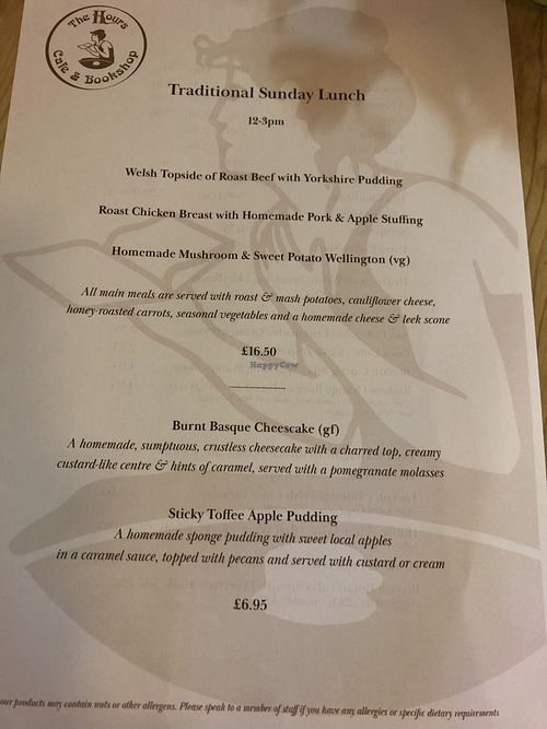   at The Hours Cafe Bookshop & Deli in Brecon