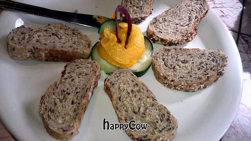 Carrot Butter Crostini at Sage's Cafe in Salt Lake City