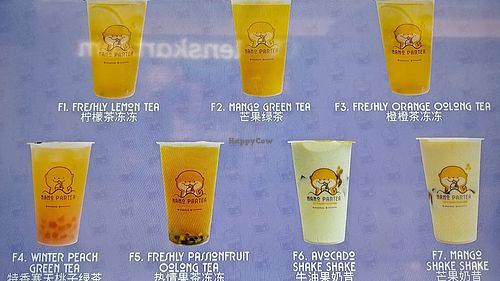 Menu at Nano Partea - Citylink Mall in Central Singapore