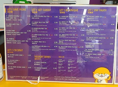 menu
Photo by Sam Lama at Nano Partea - Hougang in Northeast Singapore