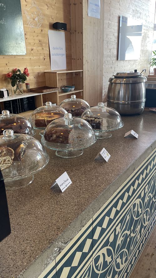 Kuchenauswahl  at Bahi in Bregenz