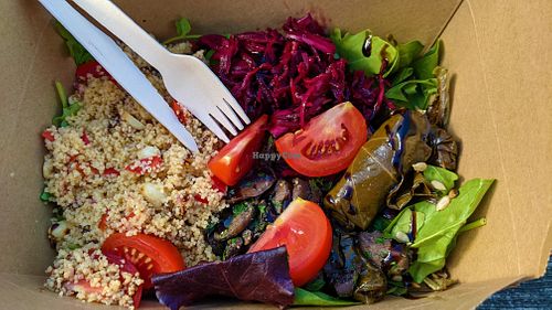 Superfood salad at Snail's Pace Cafe in Saint Breward