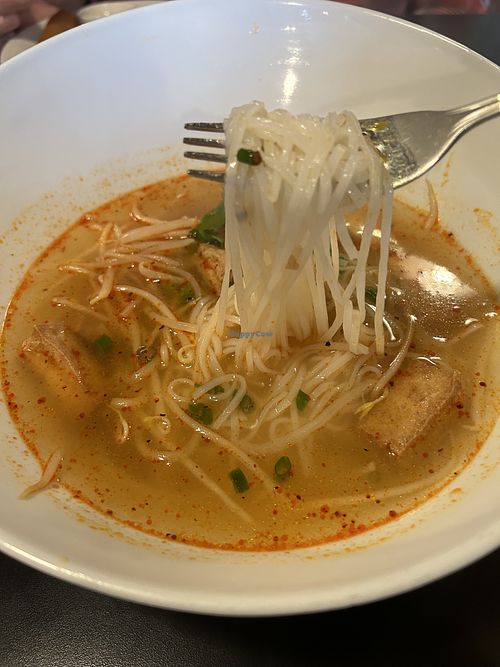 Spicy Vegan Noodle Soup  at Cashew Thai Cuisine in Seattle