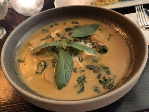 Thai Pumpkin curry  at Chaophraya in Aberdeen