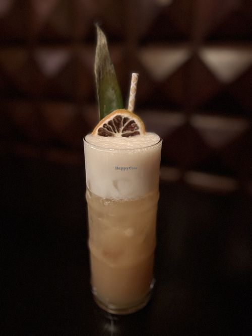 Mocktail - Guava colada #Veganuary at Chaophraya in Aberdeen