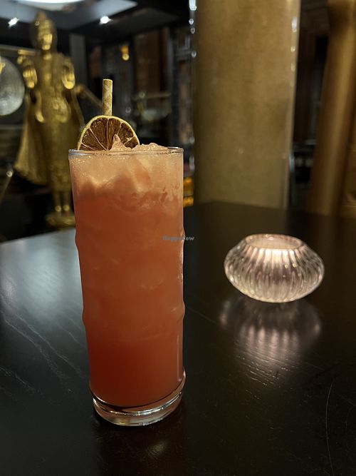 Watermelon punch #Veganuary at Chaophraya in Aberdeen