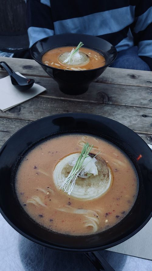 Miso ramen   at Vegan Ramen UZU Tokyo in Tokyo