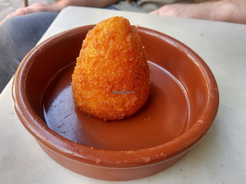 Arancini at Vida Cafe in Barcelona