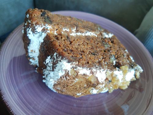 AMAZING carrot cake 🍰 at Vida Cafe in Barcelona