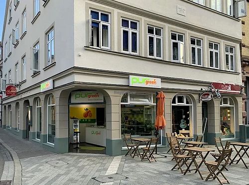 Main entrance at Purgreen in Gottingen