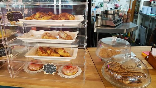 Goodies on display at Nonna's Deliciously Different in Swansea