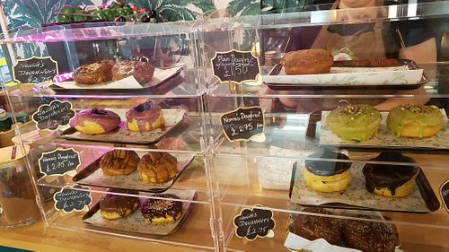 Goodies on display at Nonna's Deliciously Different in Swansea