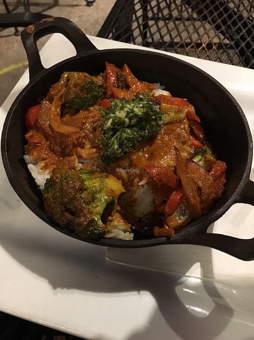 Tikka Masala at Picasso Cafe on Paseo in Oklahoma City