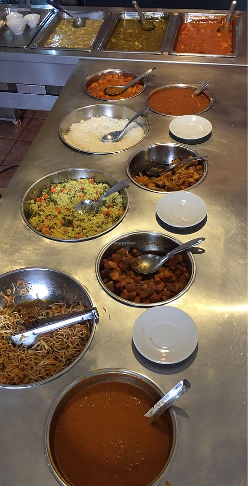 Buffet at Maikhana in Cusco