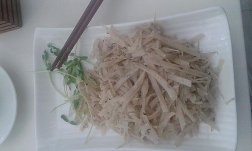 Burdock with sesame at Gaia Veggie Shop - Tsuen Wan in New Territories