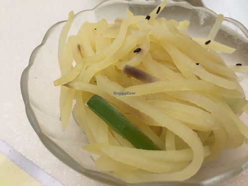 Chinese-style Potato salad at Gaia Veggie Shop - Tsuen Wan in New Territories