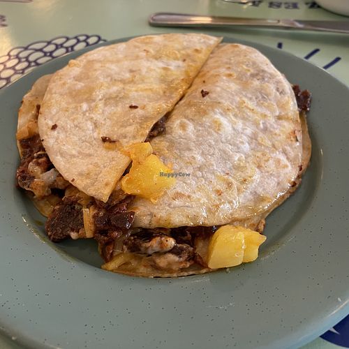 Gringa  at Groovy's Taqueria Vegana in Mexico City