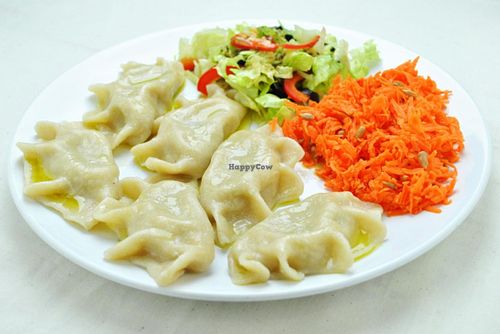 Vegan Pierogi at Najadacze.pl - Vege Kuchnia Swiata in Wroclaw