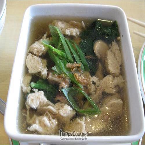 'Chicken', mushroom soup at Compass Rose in Perth