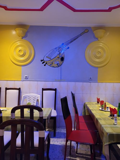 Inside dining area  at Restaurant Chez Ndioufa Terrasse in Dakar