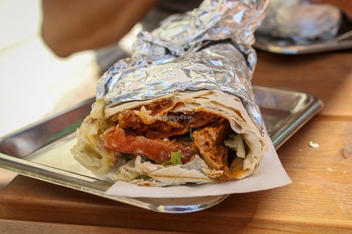 Langer Schmidt with seitan at Der Dicke Schmidt - Neustadt in Dresden