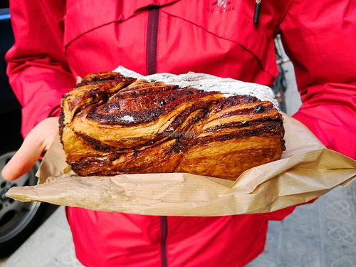 Babka ❤️ (vegetarian) at La Fabrique in Barcelona