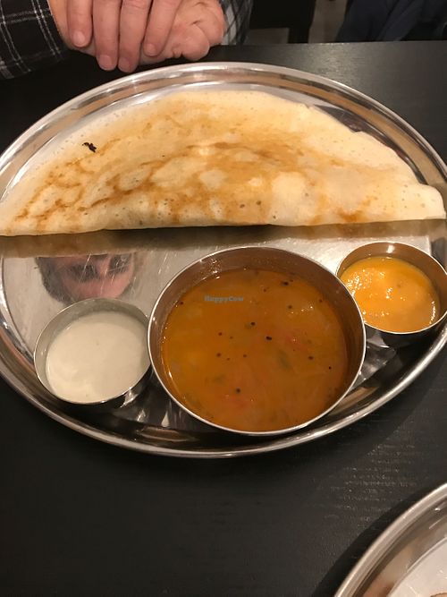 Mandala dosa at Bhojans in Dusseldorf