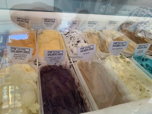 The Little Ice Cream Shop - some vegan flavours at The Little Ice Cream Shop in Windermere