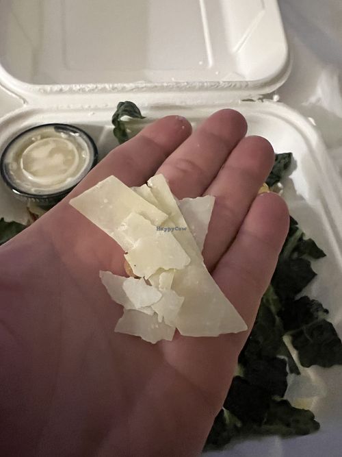 Very plainly cheese  at Caroline's in Dubuque