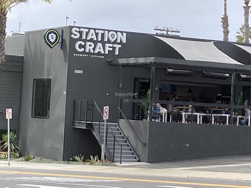 From the street   at Station Craft in Dana Point