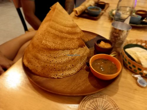 Plain dosa #Veganuary at Chai "N" Thai in Chiang Mai