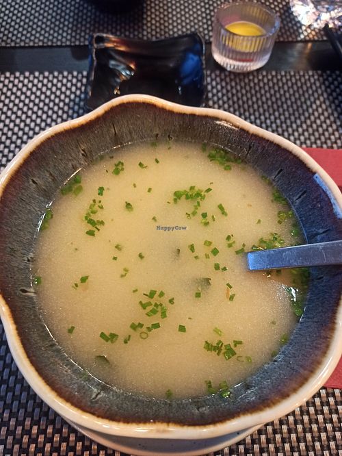 Miso soup at Wasaga in Seixal