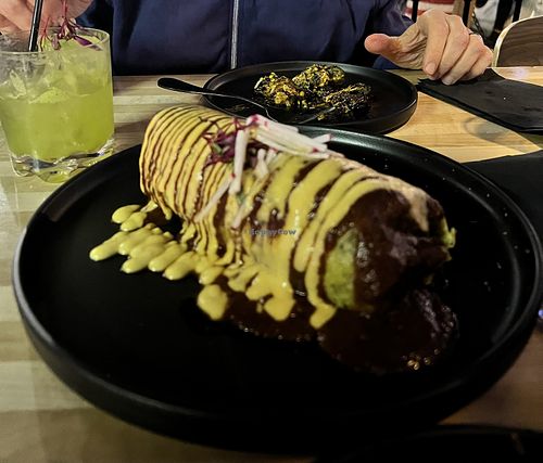 Best burrito ever! at Stache West Hollywood in West Hollywood