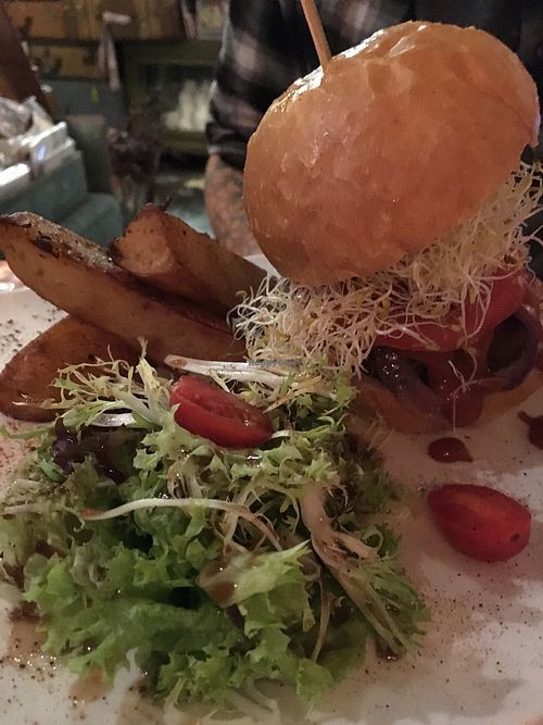 Kobe Burger at Veggie4Love in Hong Kong Island