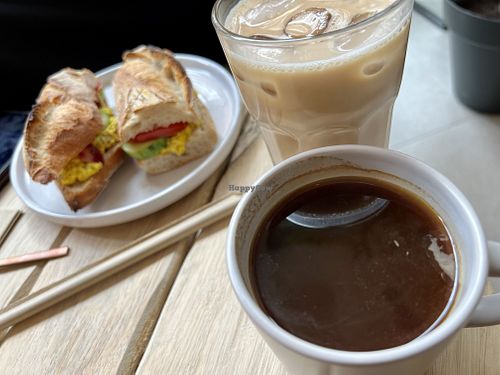 coffees  at Taylor's Cafe in Brussels