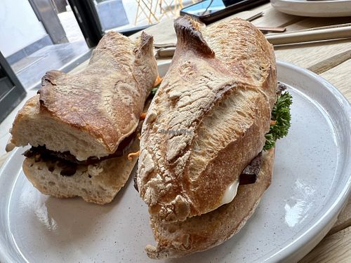 sandwich "tofu"  at Taylor's Cafe in Brussels
