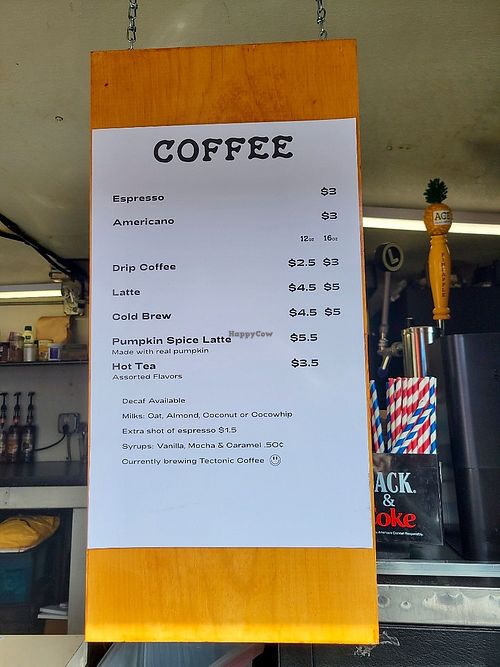 Coffee at Better Together Beer and Coffee Cart in Portland
