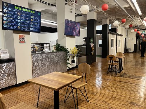 Only a few tables  at Ivy Ristorante in London