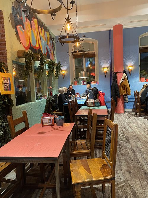 interior #Veganuary at Junk y Vegan - Kallio in Helsinki