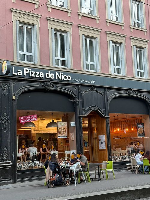 front  at La Pizza de Nico in Strasbourg