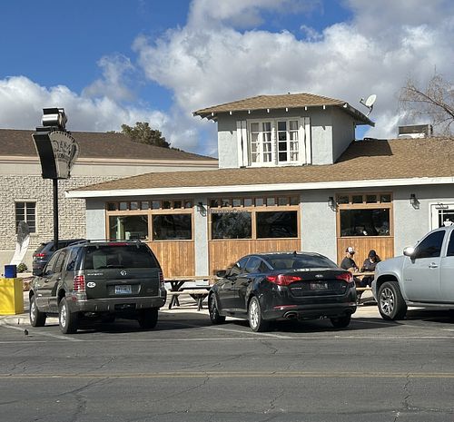 From the street   at Dam Roast House in Boulder City