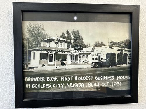 1931!  at Dam Roast House in Boulder City