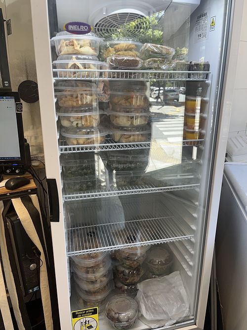 Prepared empanadas etc  at Veggie Vendetta in Buenos Aires