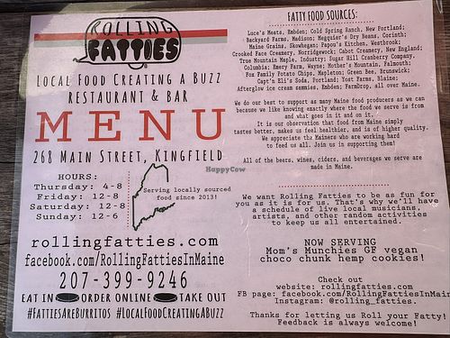   at Rolling Fatties in Kingfield