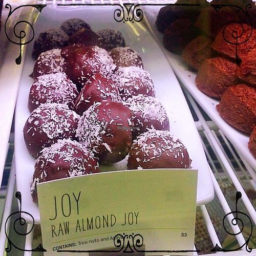 Joy!  at Cafe Gratitude- Larchmont in Hollywood