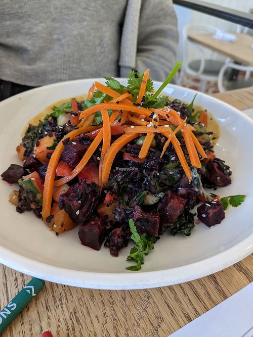 I Am Devastated at Cafe Gratitude- Larchmont in Hollywood