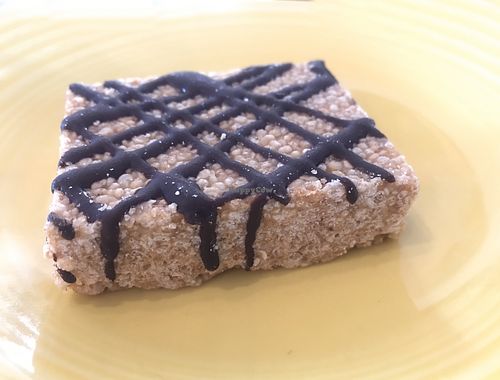 Quinoa Crispy Bar at Cafe Gratitude- Larchmont in Hollywood