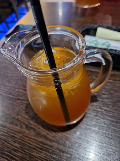 Hausgemachter Eistee at Masusake in Schwaebisch Hall