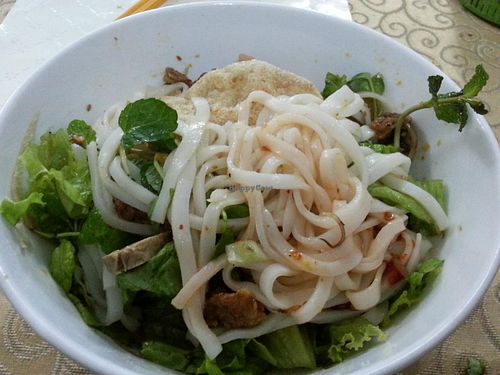 A noodles dish  at Thuy in Da Nang